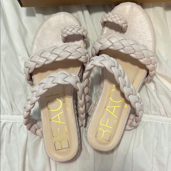 Beach By Matisse Shoes - Women's Cream Sandals